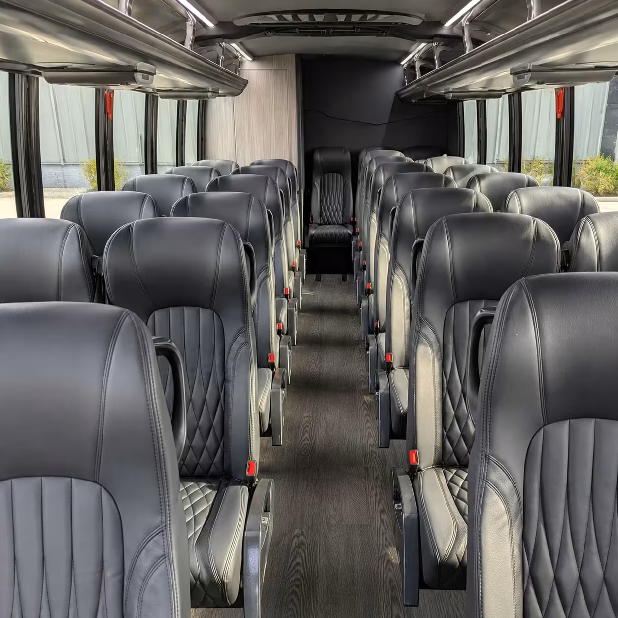 30 passenger minibus interior