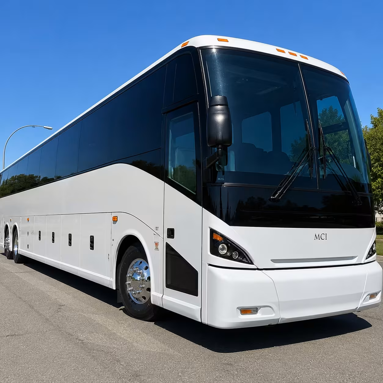 ventura 56 passenger charter bus rental